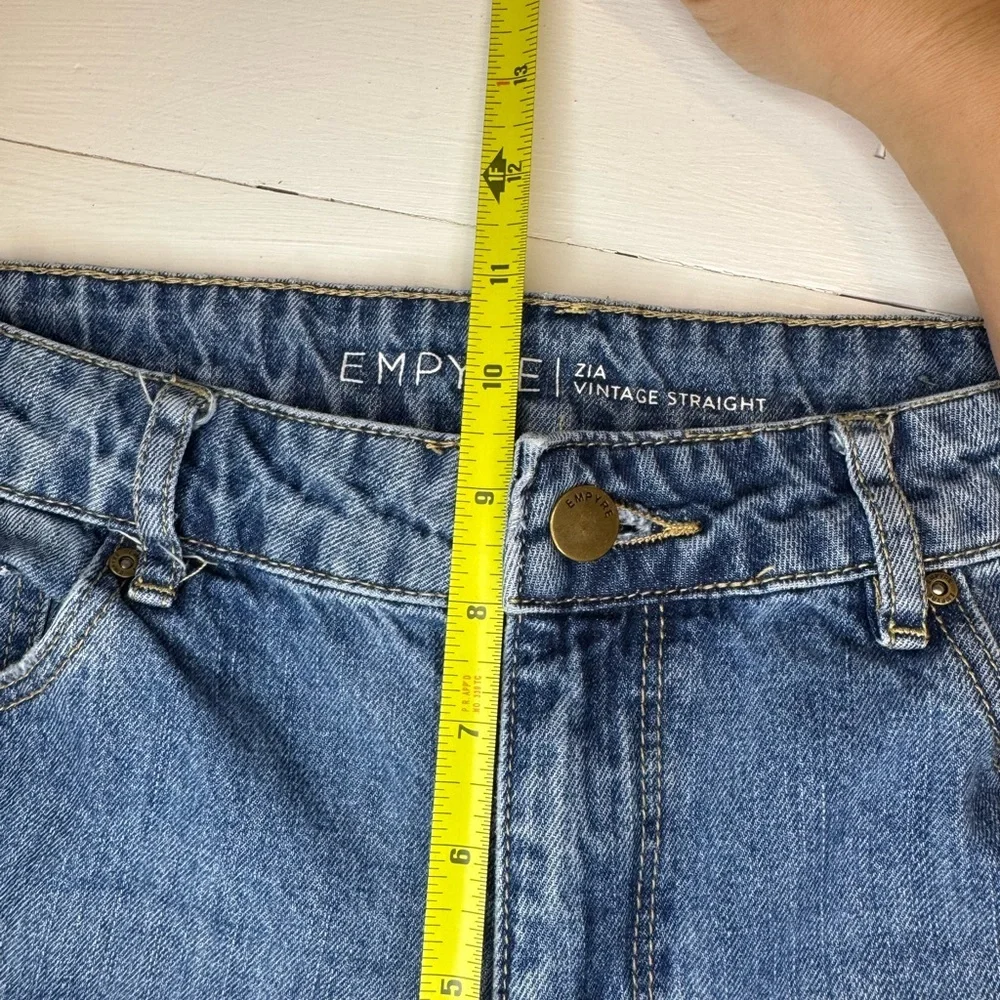 Empyre Zia Vintage Straight Leg Blue Jeans %100 Cotton Women’s Size 4 - Picture 12 of 16